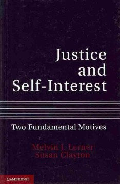 Justice and Self-Interest - MPHOnline.com