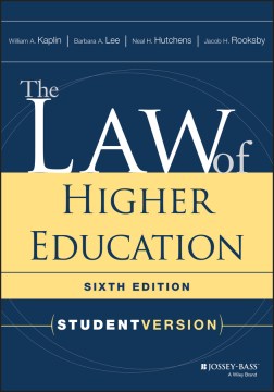 The Law of Higher Education - MPHOnline.com