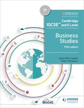 CAMBRIDGE IGCSE AND O LEVEL BUSINESS STUDIES 5TH EDITION - MPHOnline.com