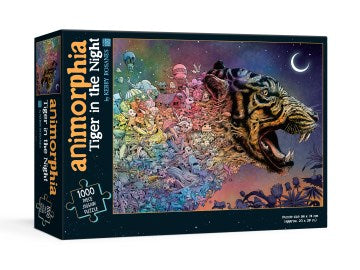 Animorphia Tiger in the Night Puzzle - MPHOnline.com