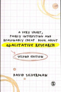 A Very Short, Fairly Interesting and Reasonably Cheap Book about Qualitative Research - MPHOnline.com