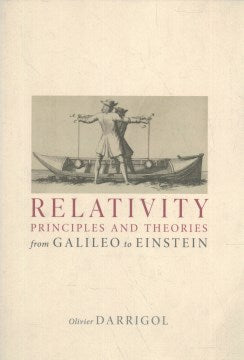 Relativity Principles and Theories from Galileo to Einstein - MPHOnline.com