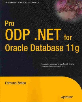 Pro ODP .NET for Oracle Database 11g - MPHOnline.com