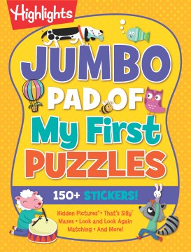 Jumbo Pad of My First Puzzles - MPHOnline.com