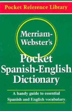 Merriam-Webster's Pocket Spanish-English Dictionary - MPHOnline.com