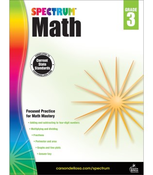 Spectrum Math, Grade 3 - MPHOnline.com