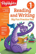 First Grade Reading and Writing Big Fun Practice Pad - MPHOnline.com