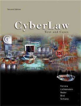 CYBERLAW TEXT AND CASES - MPHOnline.com