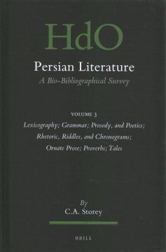 Persian Literature, a Bio-Bibliographical Survey - MPHOnline.com