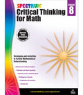 Spectrum Critical Thinking for Math, Grade 8 - MPHOnline.com