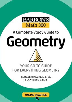 Barron's Math 360: A Complete Study Guide to Geometry with Online Practice - MPHOnline.com