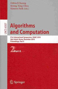 Algorithms and Computation - MPHOnline.com