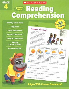 Scholastic Success With Reading Comprehension Grade 4 - MPHOnline.com