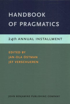 Handbook of Pragmatics - MPHOnline.com