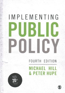 Implementing Public Policy, 4th edition - MPHOnline.com