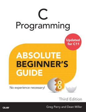 C Programming Absolute Beginner's Guide - MPHOnline.com