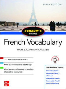 Schaum's Outline French Vocabulary - MPHOnline.com