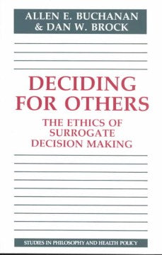 Deciding for Others - MPHOnline.com