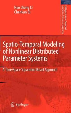 Spatio-Temporal Modeling of Nonlinear Distributed Parameter Systems - MPHOnline.com