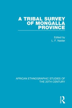 A Tribal Survey of Mongalla Province - MPHOnline.com