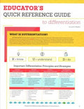 Educator's Quick Reference Guide to Differentiation - MPHOnline.com