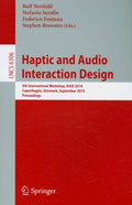 Haptic and Audio Interaction Design - MPHOnline.com