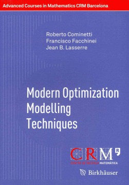 Modern Optimization Modelling Techniques - MPHOnline.com