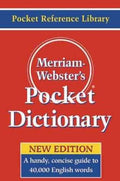 Merriam-webster's Pocket Dictionary - MPHOnline.com