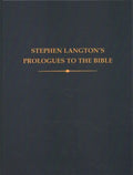 Stephen Langton's Prologues to the Bible - MPHOnline.com