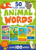 Animal Words 50 Flash Cards - MPHOnline.com