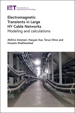 Electromagnetic Transients in Large Hv Cable Networks - MPHOnline.com