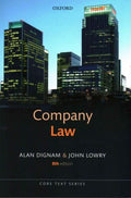 Company Law (Core Texts), 8E - MPHOnline.com