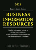 Business Information Resources 2021 - MPHOnline.com