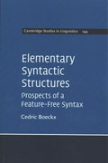 Elementary Syntactic Structures - MPHOnline.com