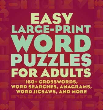 Easy Large-print Word Puzzles for Adults - MPHOnline.com