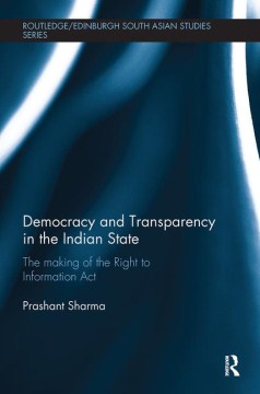 Democracy and Transparency in the Indian State - MPHOnline.com