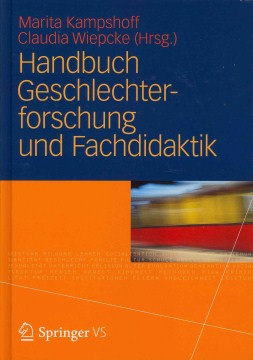 Handbuch Geschlechterforschung Und Fachdidaktik - MPHOnline.com