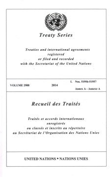 Treaty Series 2014 / Recueil Des Trait?s 2014 - MPHOnline.com