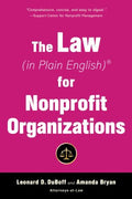 The Law (in Plain English) for Nonprofit Organizations - MPHOnline.com