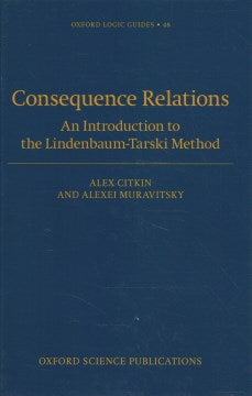 Consequence Relations - MPHOnline.com