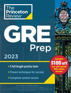 Princeton Review GRE Prep, 2023 - MPHOnline.com