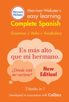 Merriam-Webster's Easy Learning Complete Spanish - MPHOnline.com