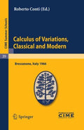 Calculus of Variations, Classical and Modern - MPHOnline.com