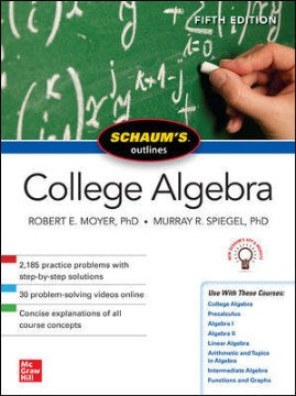 Schaum's Outline of College Algebra - MPHOnline.com