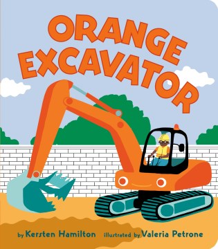 Orange Excavator - MPHOnline.com