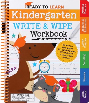 Kindergarten Write & Wipe Workbook - MPHOnline.com