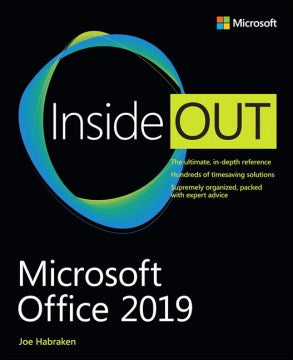 Microsoft Office 2019 Inside Out - MPHOnline.com