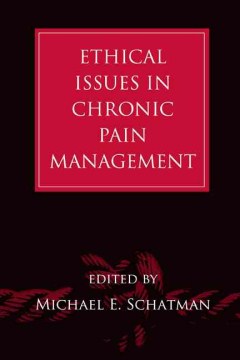 Ethical Issues in Chronic Pain Management - MPHOnline.com