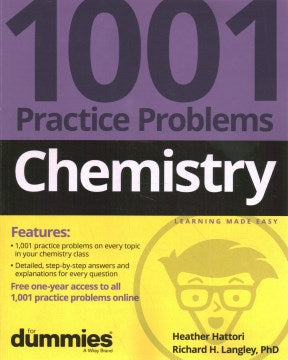 Chemistry: 1001 Practice Problems For Dummies (+ Free Online Practice) - MPHOnline.com