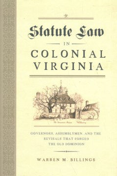 Statute Law in Colonial Virginia - MPHOnline.com